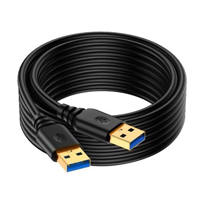 USB toUSB Cable, 10FT 3.0 A to A to Cable Double Sided A Cord Data Transfer C...