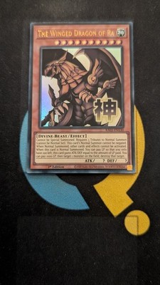 RA05-DE130 Der geflügelte Drache von Ra Variant Art Ultra Rare 1. Auflage YuGiOh