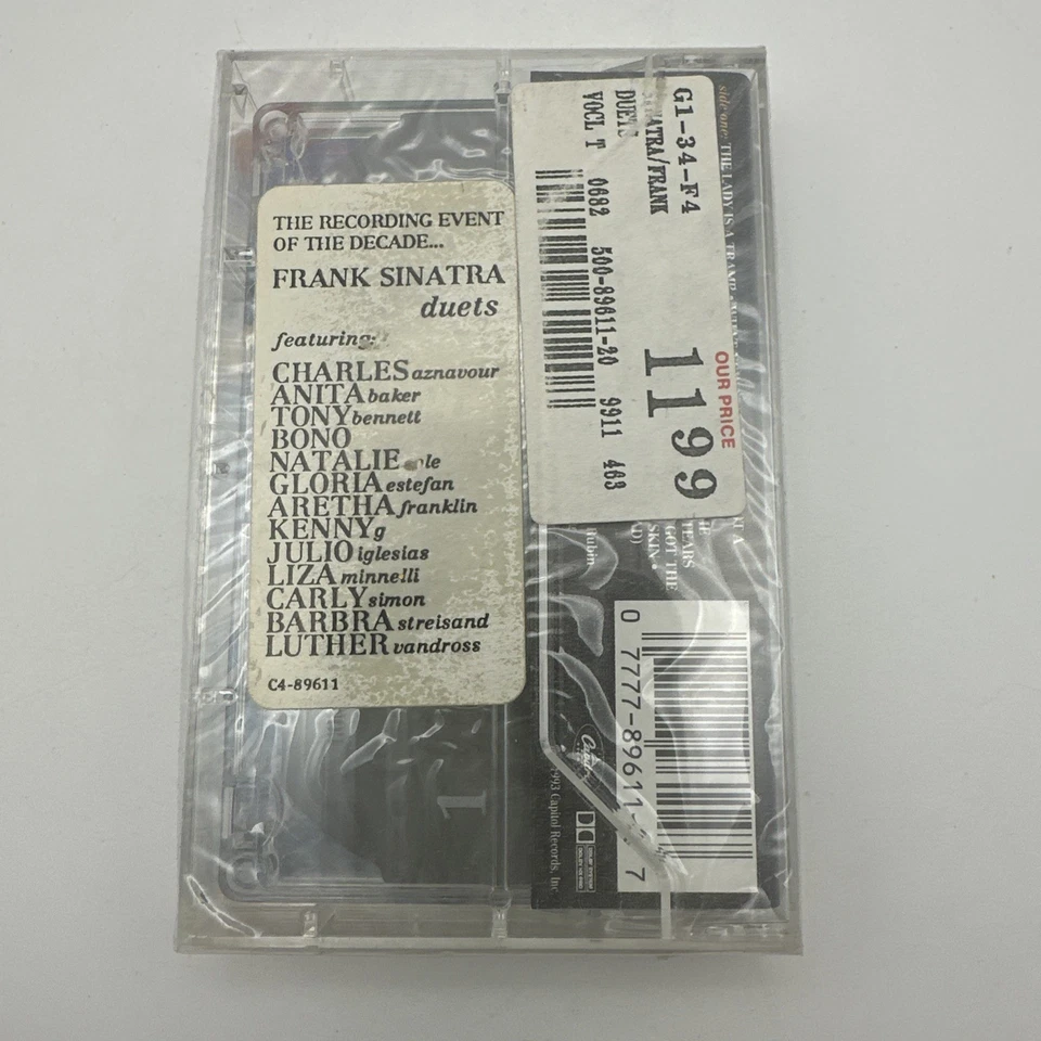Frank Sinatra: Duets - Cassette - Capitol Records New Sealed - Image 2 of 4