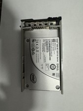 DELL Intel 400GB 2.5"SATA SSD DC S3710 Series SSDSC2BA400G4R SSD  07C7FK + Caddy