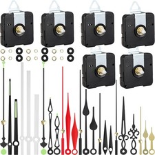 6 Pieces High Torque Clock Movements Long Shaft Movement Mechanism...