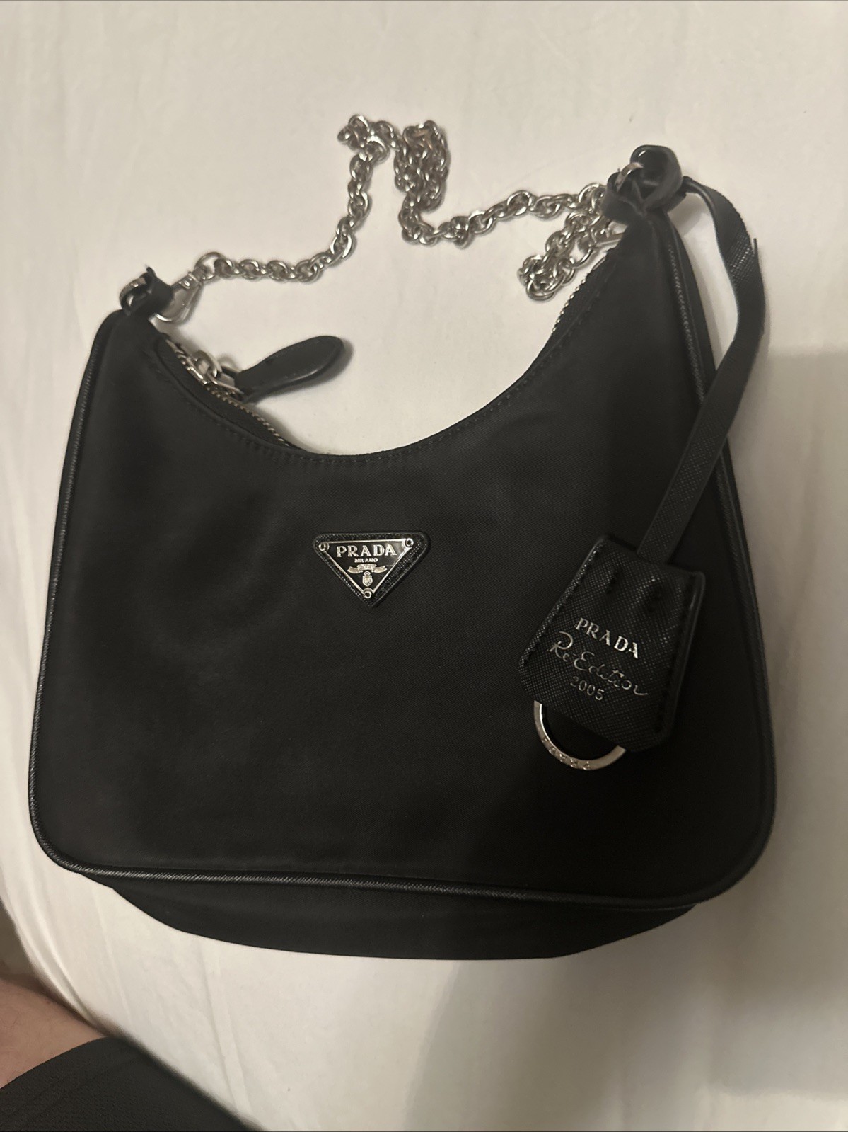 Genuine Prada Shoulder Bag Women’s PRADA Re Edition 2005 Nylon Perfect Christmas