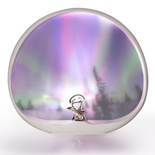 Northern Lights Aurora Lamp, Multiple Colors Dynamic Touch Lights, Light White