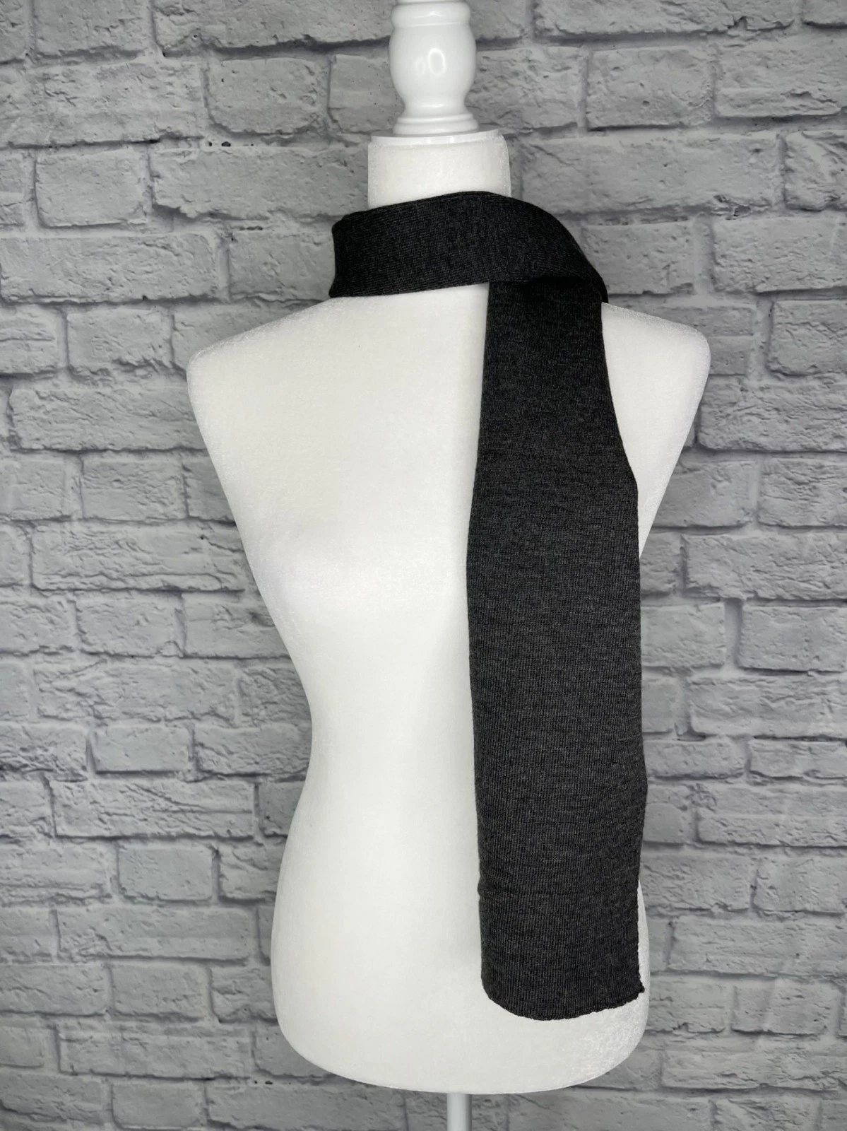 Vintager German Military Wool Scarf, Winter Scarf, Dress Scarf