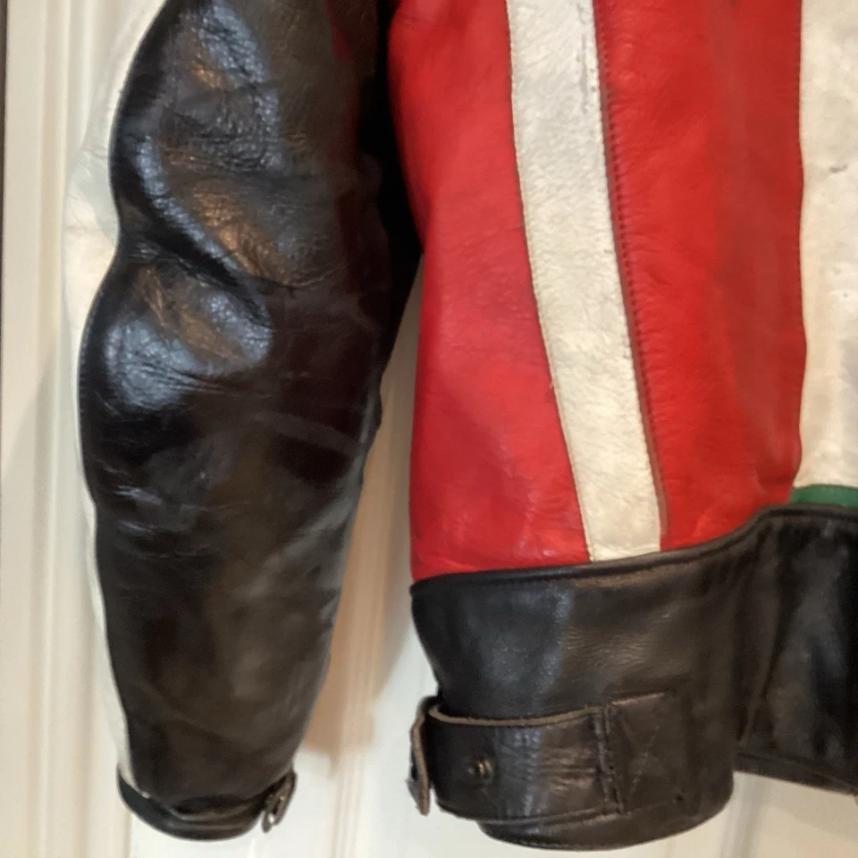 Ducati Dainese Leather Motorcycle Jacket – Size 46 (Euro 56)-Classic Collectable - Image 4 of 4