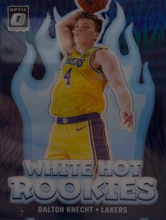 2024 Donruss Optic White Hot Rookies#9 Dalton Knecht Purple