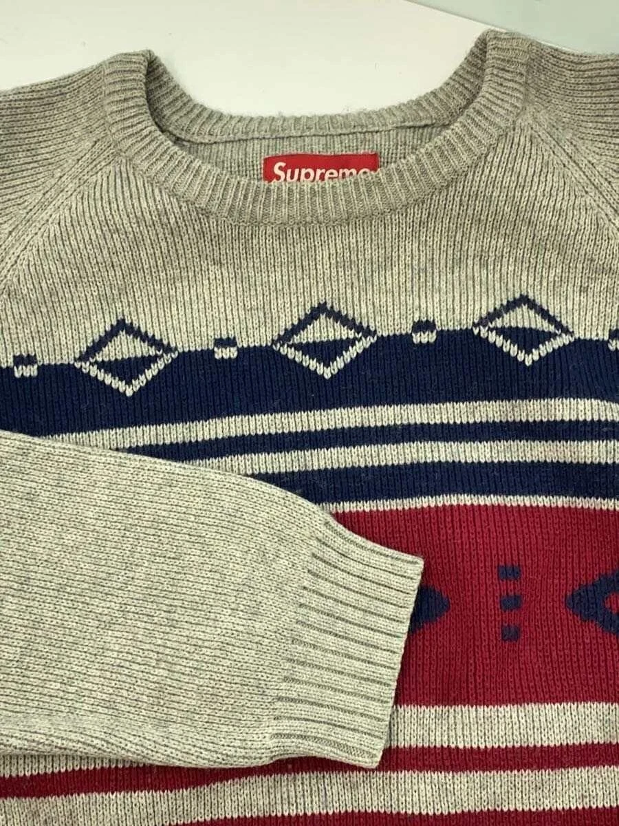 Maglione Supreme Maglia (Spessa) L Cotone GRIGIO