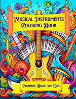 Musical Instruments Coloring Book | Taschenbuch | Englisch (2023) | Kode Script
