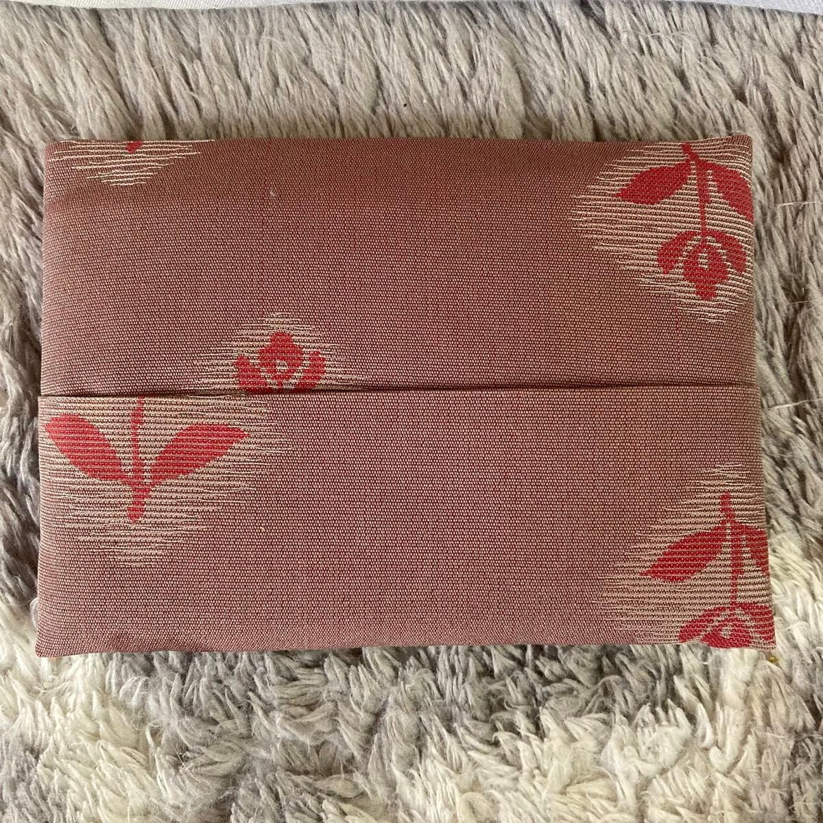 Japanese pattern pouch, floral pattern drawstring… - image 2