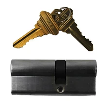 CES Euro Profile Double Cylinder 31.5/45.5 (77mm) 360° Satin Chrome