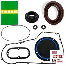 Clutch Primary Cover Gasket Kit Compatible with Dyna Softail Fat Boy Heritage
