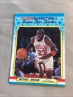 Michael Jordan Super Star Sticker #7  Basketball Card - Fleer