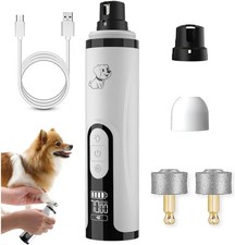 Silent Groom Pro Nail Grinder, Heusom Dog Nail Trimmer, Rechargeable
