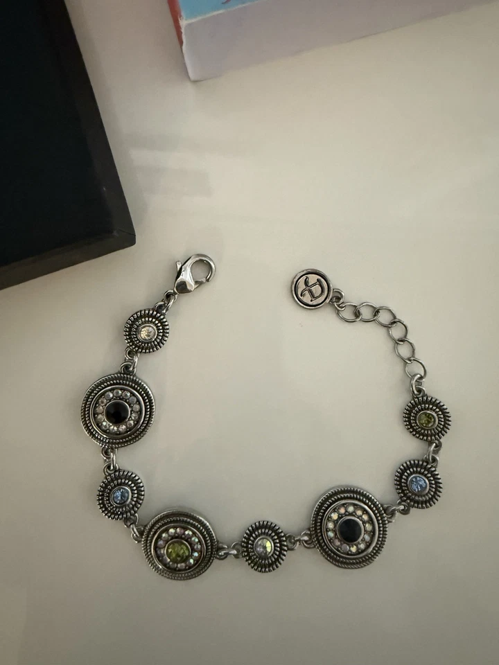 Pippa Jean Armband rhodiniert Tory Bracelet Steine bunt - Bild 3 von 4