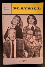 SHERRY! 1967 Boston (pre-Broadway) Musical Playbill James Lipton/Dolores Gray