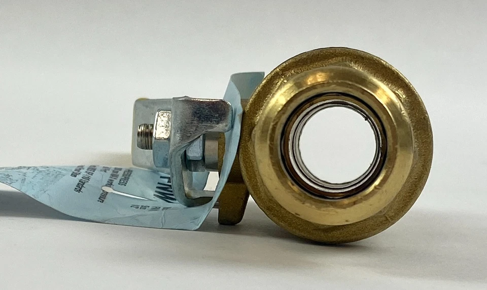 "Juego de 10 prensa de válvula de bola puerto completo 200 PSI WOG de 1/2"" FNW" Foto 4 de 4