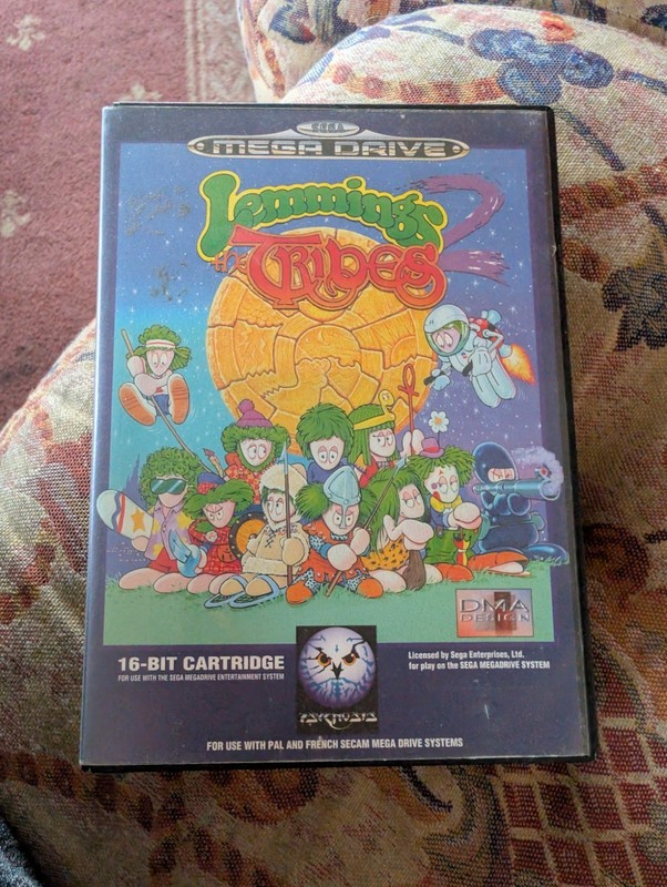 Lemmings 2 the Tribes Sega Mega Drive Game Complete with Booklet