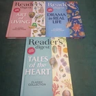Reader's Digest Tales Of The Heart, Art Of Living, Drama In Real Life Set 3 Book