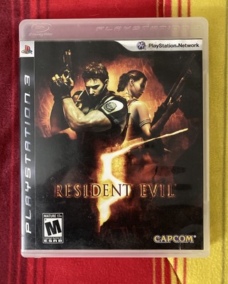Resident Evil 5 (Sony PlayStation 3, 2009) Mint Disc