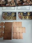 Copper Lot over 2lbs .999 CU and Proof Sets