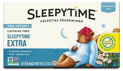 Celestial Seasonings Sleepytime Extra Herbal Tea, 20 Tea Bags (select Quantity)