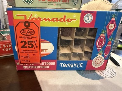 Vornado (Two Guys) 15 Count Light Set - Brand New - Vintage