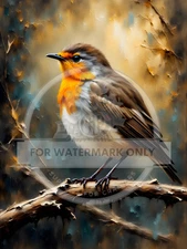 Bird's Evening Song | A4 Rice Paper | Paper for Decoupage | Decoupage Central