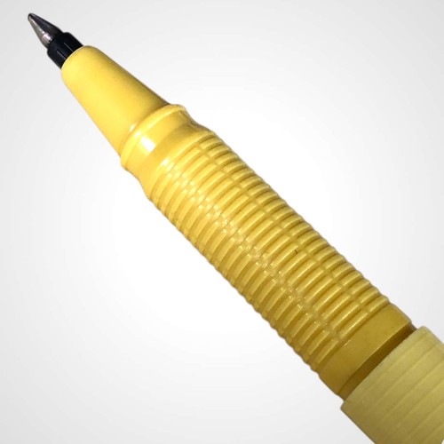 Stylo-Plume Roller Tombow Super Pen Jaune Clair Fabriqué En Japan - Photo 5 sur 7