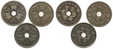 Denmark - 2 Kroner 1992, 1993, 1999