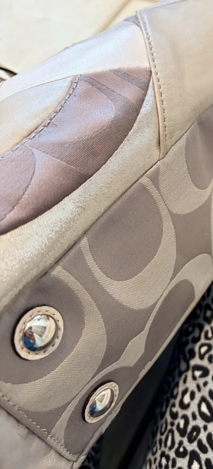 Coach Glam Tote Inlaid Patchwork - Image 2 of 4