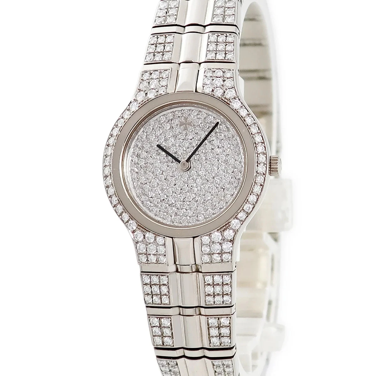 Vacheron Constantin — Vacheron Constantin Fidias 16515 / 985G-0916 Diamond 24.5mm Silver Dial #HDW090