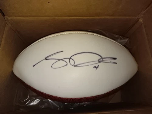 Sam Darnold Autographed New York Jets Football