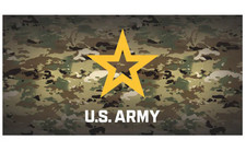 army camo license plate made in usa