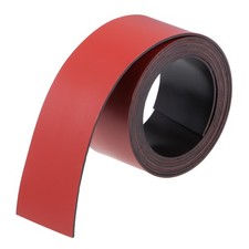 Dry Erase Magnetic Strip 1 Inch x 3.3 Feet Stickers Writable Red