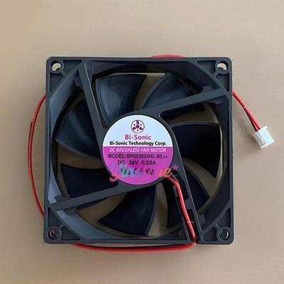 1 pc. New BP802524HL-03 c1 Chassis Cooling Fan 8025 DC24V 0.25A 8CM 2Pin &ex