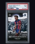 LAMINE YAMAL 2023-24 TOPPS UEFA UCC EUROPEAN NIGHTS #EN10 RC ROOKIE PSA 9 SPAIN