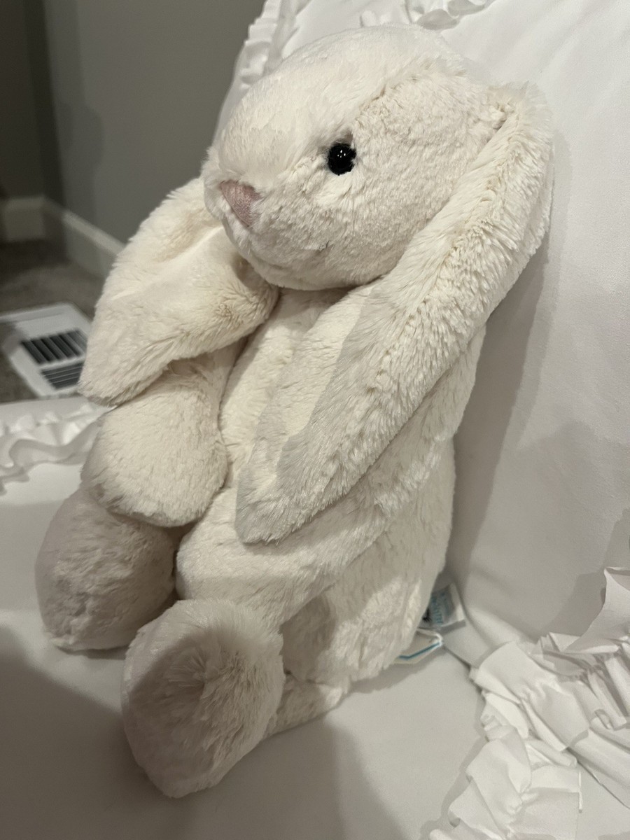 BNWT Jellycat Large 14” Bashful Cream Bunny HTF & Medium Bashful