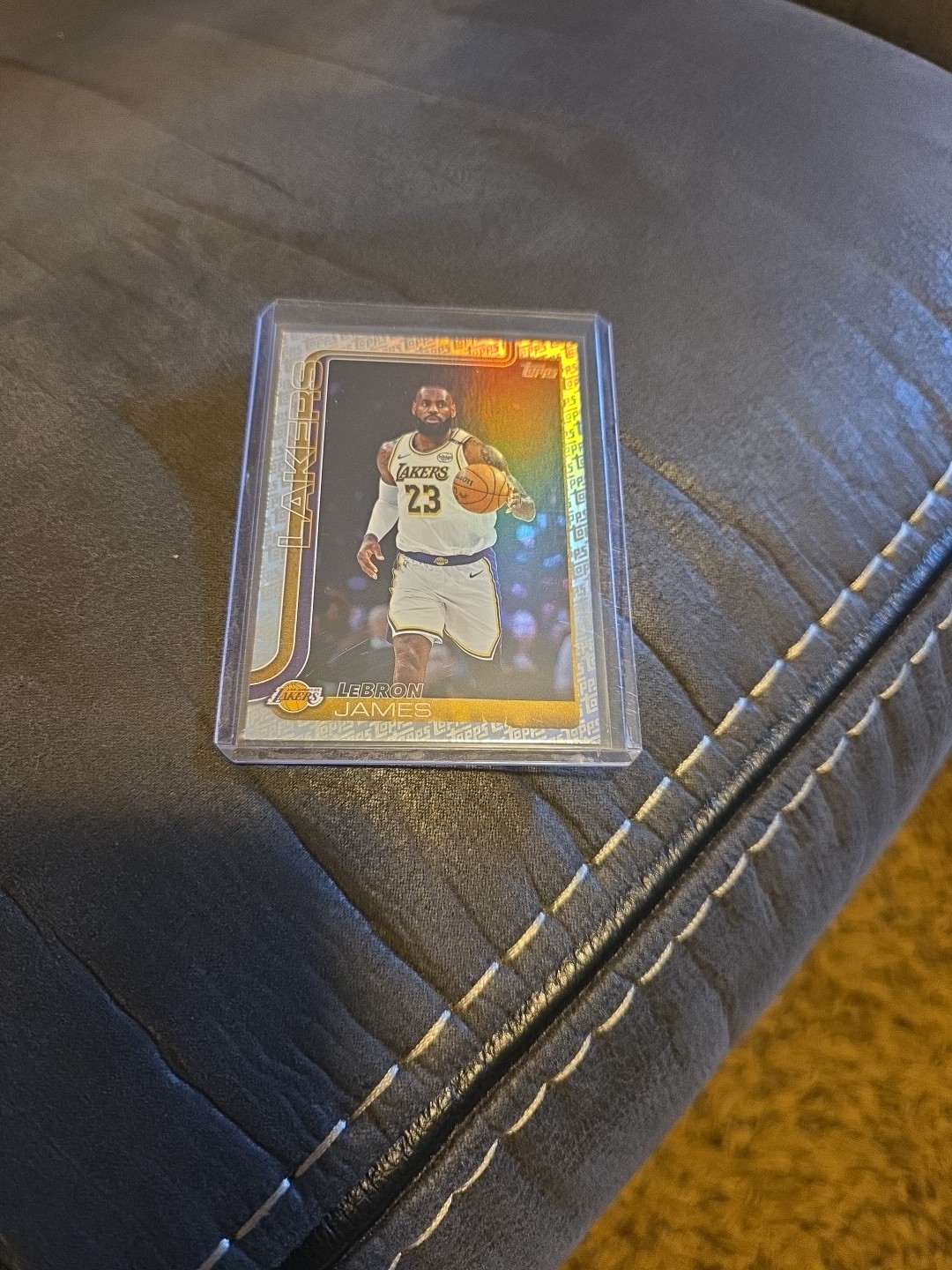 2025-26 Topps - LeBron James #150 Topps Foil Pattern