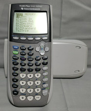 Texas Instruments TI-84 Plus Silver Edition Graphing Calculator  Dirty