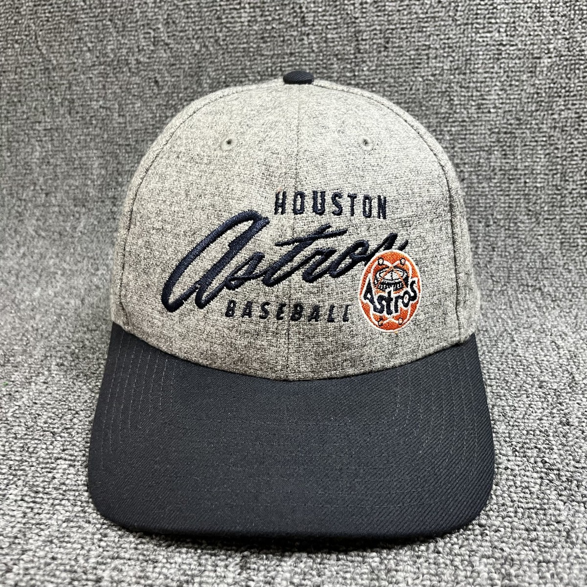 '47 Brand Houston Astros Gray Heather Black Brim HOUSTON Astros Baseball Adjusta