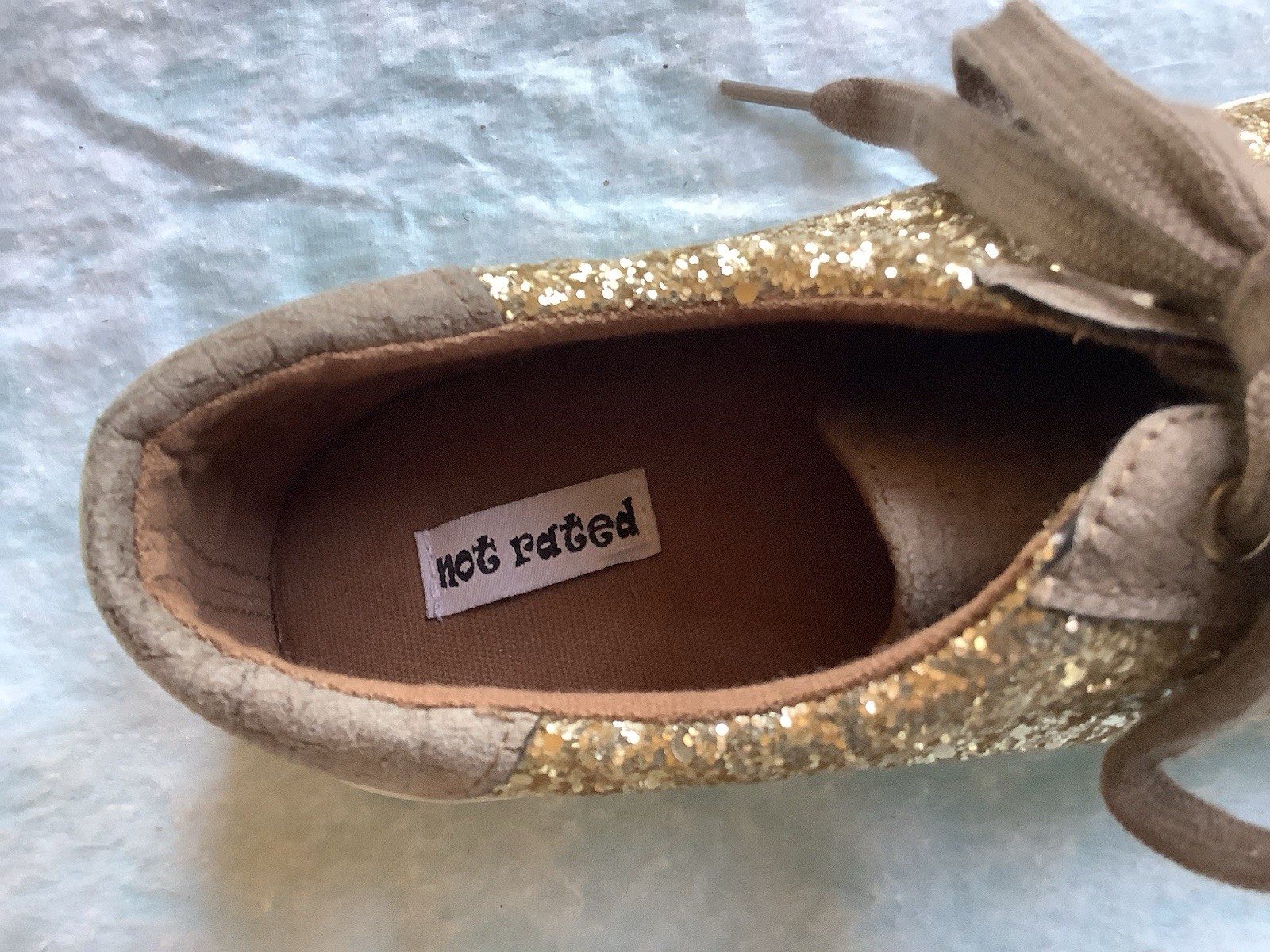 Women’s Not Rated Sparkle Sneakers, EUC, Size 10