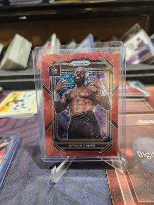 2023 Wwe Panini Prizm Undercard Red Disco Apollo Crews /99 NM