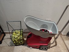 Lobster Elite 2 Tennis Ball Machine + Pick up basket and balls