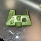 GI Joe 1985 Awe Striker Engine Cover Vintage Original Vehicle Part Hasbro ARAH