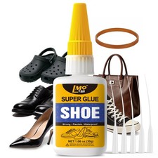 Shoe Glue Sole Repair, Heavy Duty Super Glue for Shoes Boot Sneakers Heels