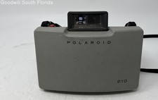 Polaroid Automatic 210 Gray Portable Instant Land Camera Not Tested