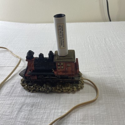 vintage metal train lamp Not Tested
