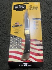 Buck Knives 110 Folding Hunter Lock Back Knife