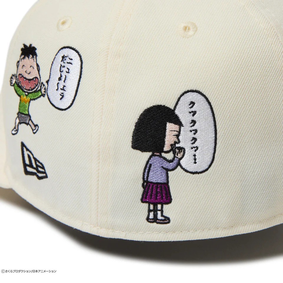 NEW ERA 59FIFTY Chibi Maruko-chan All Over Chrome Maruko [Size 7