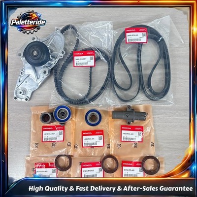 OEM 9Pcs Timing Belt Kit W/ Water Pump 19200-RDV-J01 fit 03-17 Honda Acura V6